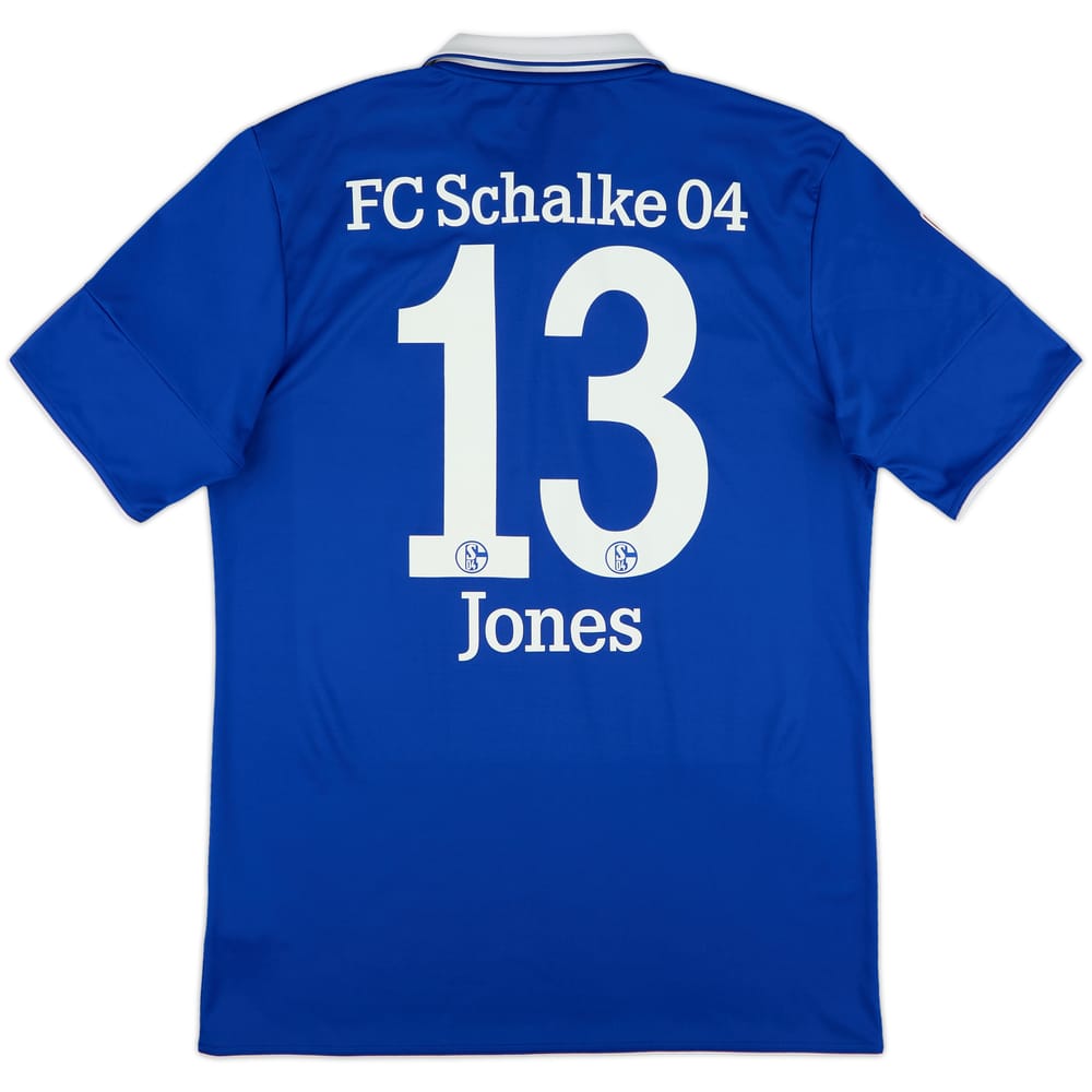 2010-12 Schalke Home Shirt Jones #13 - 5/10 - (M)