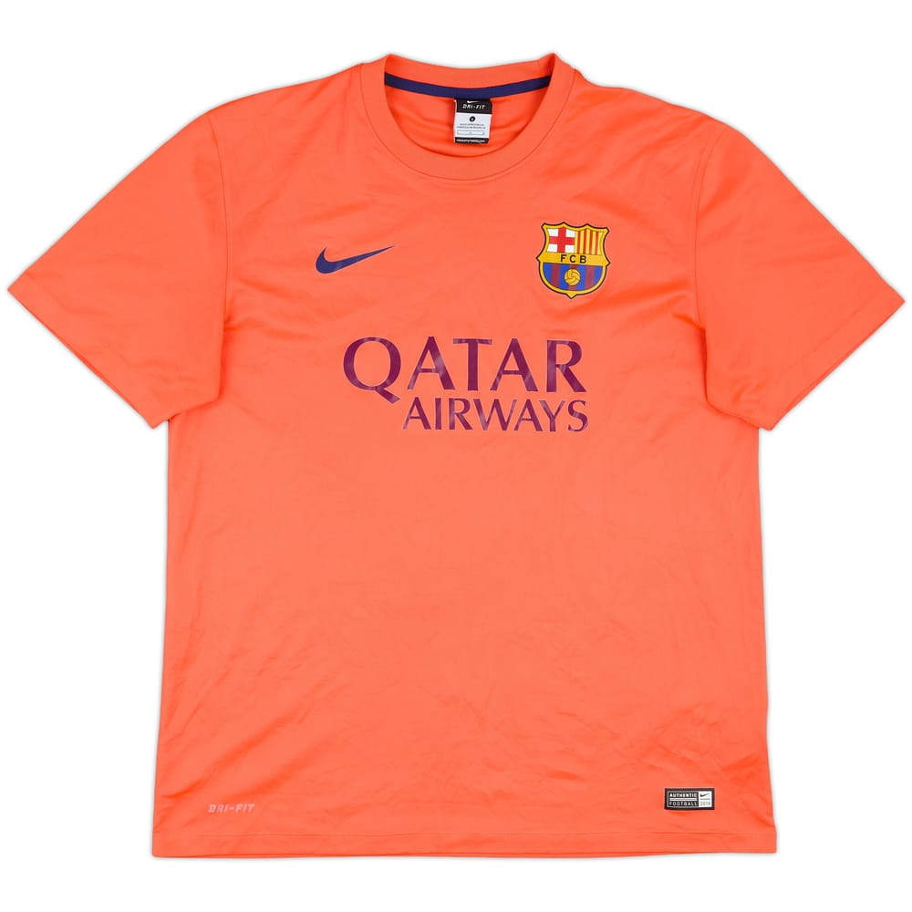 2014-15 Barcelona Basic Away Shirt - 10/10 - (L)