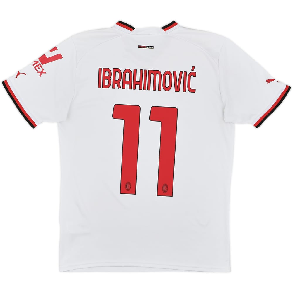2022-23 AC Milan Away Shirt Ibrahimovic #11 - 5/10 - (M)