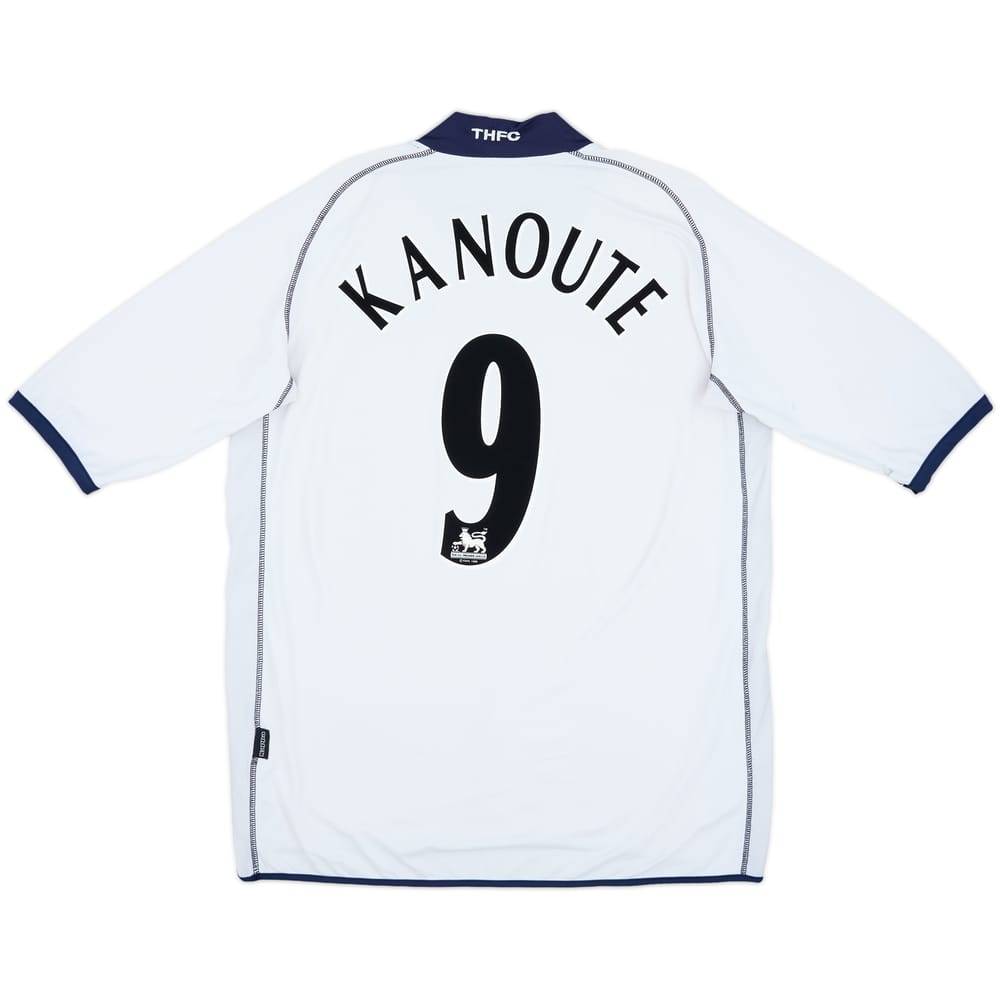 2002-04 Tottenham Home Shirt Kanoute #9 - 6/10 - (XXL)