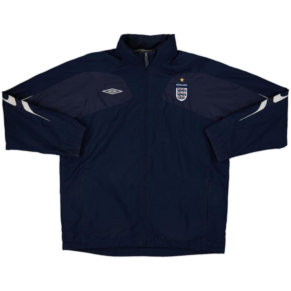 2006-07 England Umbro Hooded Rain Jacket - 7/10 - (XL)