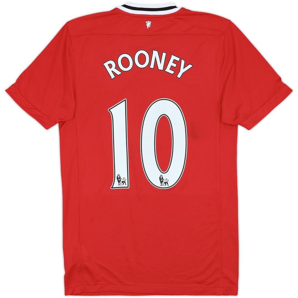 2011-12 Manchester United Home Shirt Rooney #10 - 7/10 - (S)