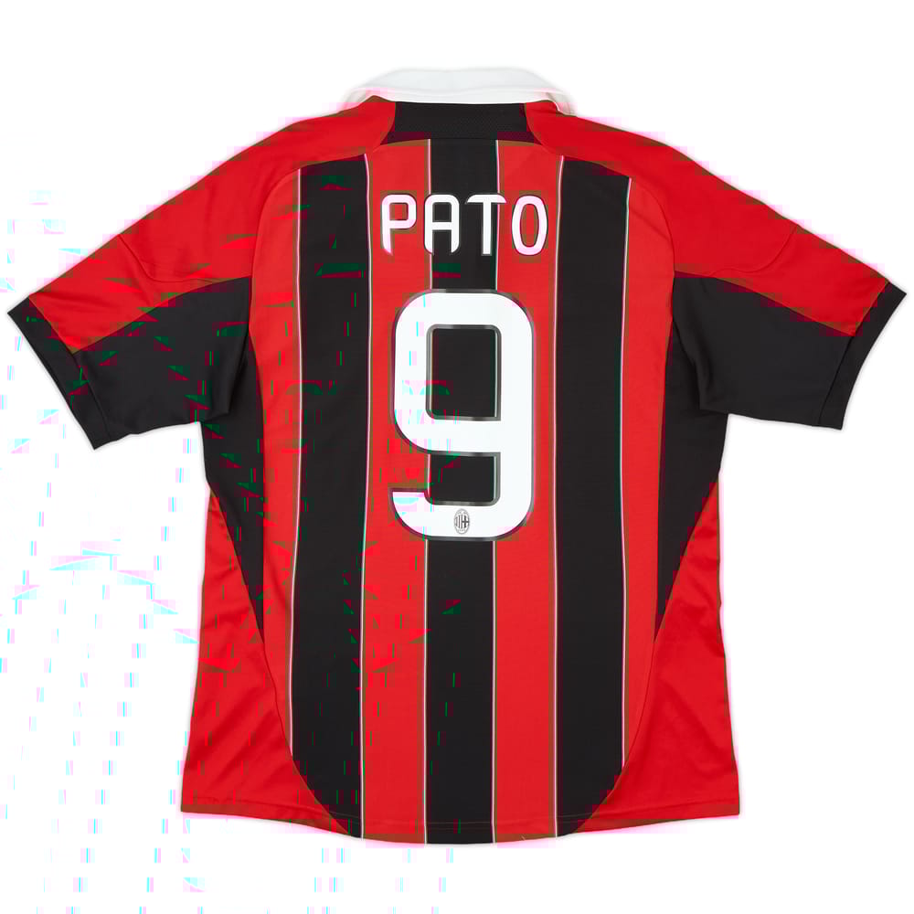 2012-13 AC Milan Home Shirt Pato #9 - 7/10 - (L)