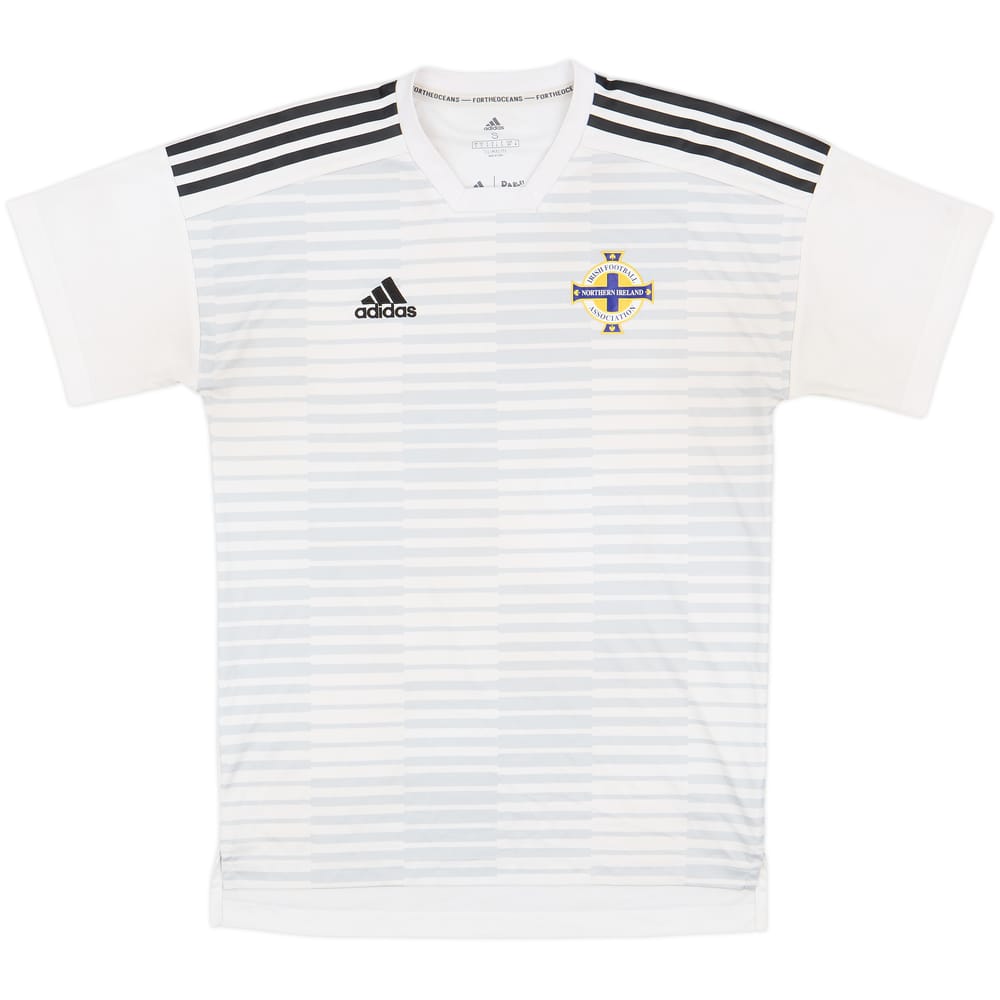 2018-19 Northern Ireland adidas Training Shirt - 5/10 - (S)