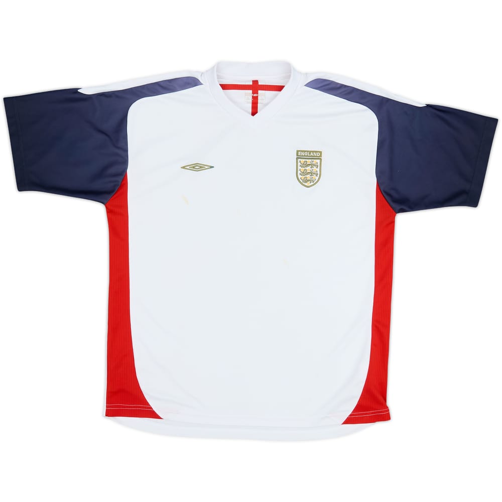 2004-06 England Umbro Training Shirt - 4/10 - (M)