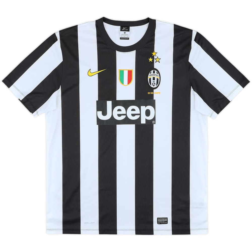 2012-13 Juventus Basic Home Shirt - 8/10 - (XL)