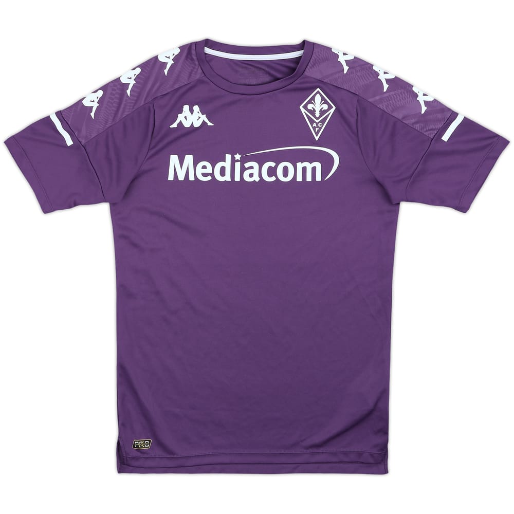 2021-22 Fiorentina Kappa Training Shirt - 8/10 - (M)
