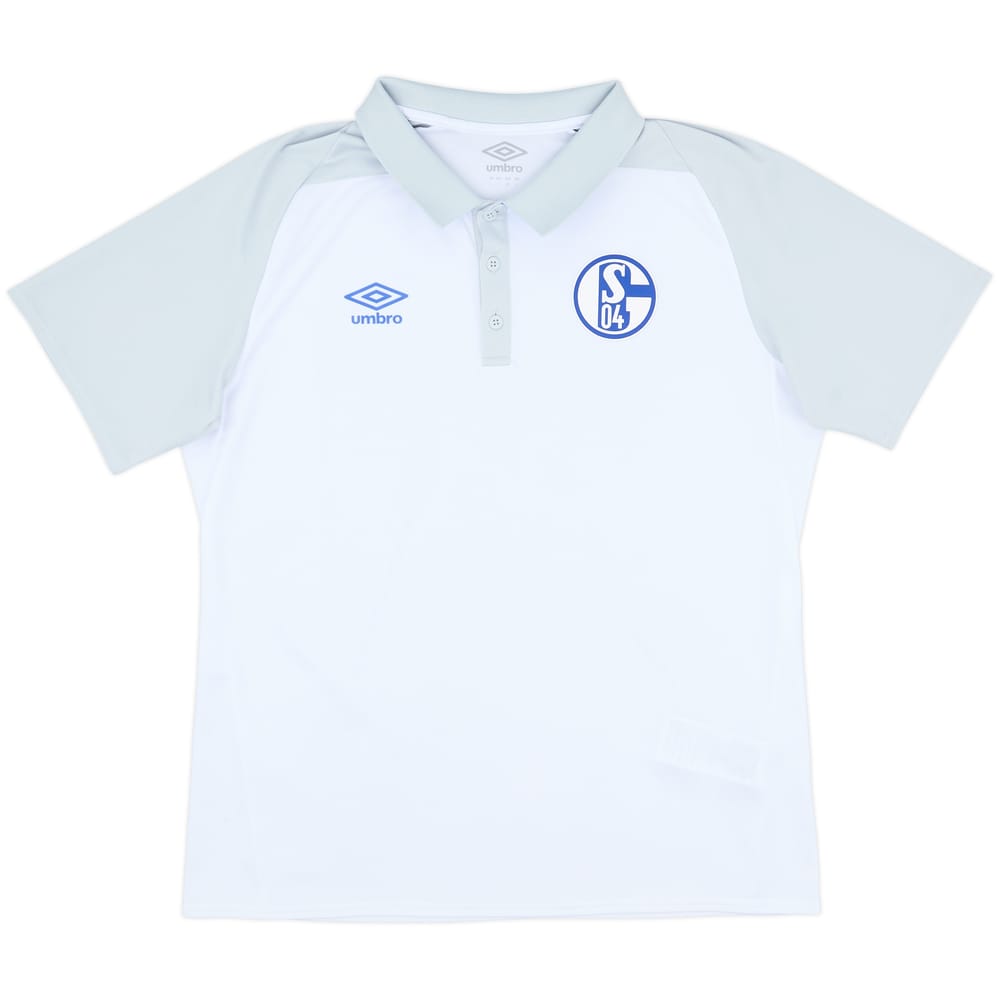 2018-19 Schalke Umbro Polo Shirt - 8/10 - (L)