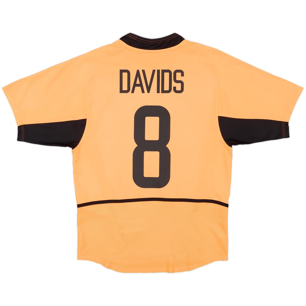 2002-04 Netherlands Home Shirt Davids #8 - 10/10 - (S)