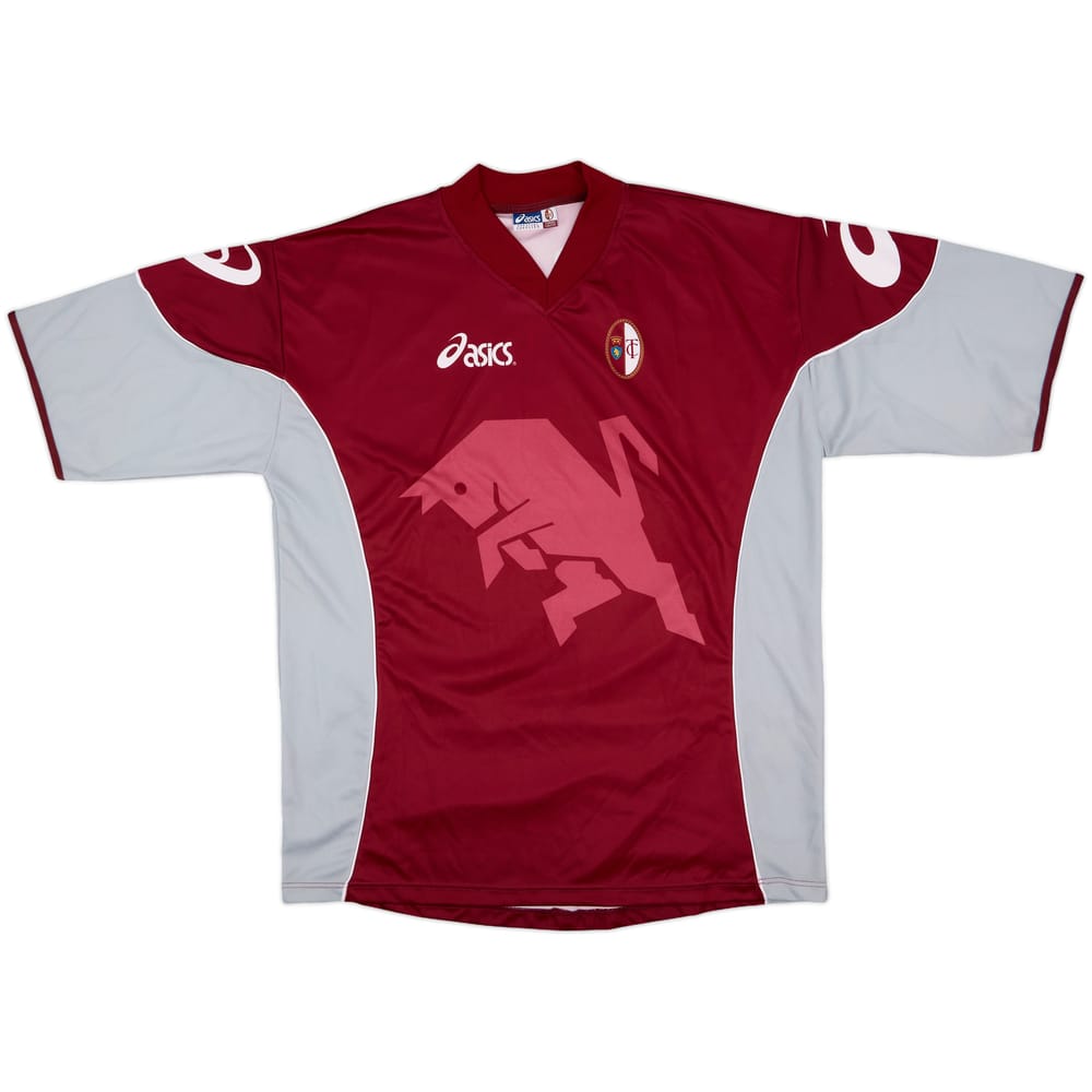 2001-02 Torino Asics Training Shirt - 8/10 - (XXL)