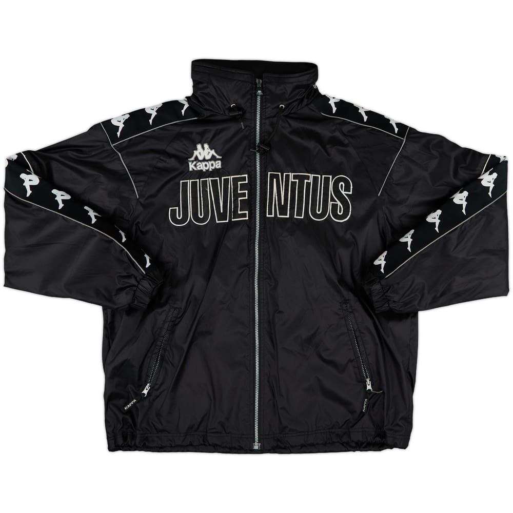 1998-99 Juventus Kappa Hooded Rain Jacket - 10/10 - (L)