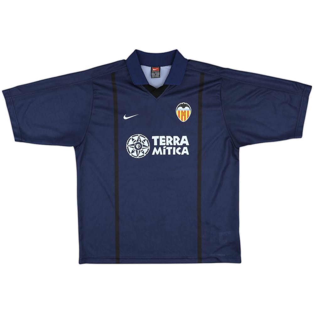 2000-01 Valencia Basic Away Shirt - 7/10 - (L)