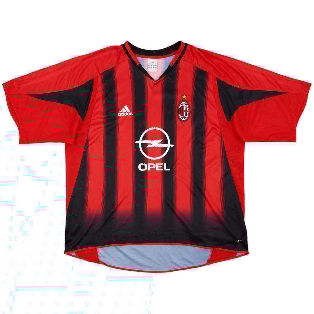 2004-05 AC Milan Home Shirt - 5/10 - (XL)