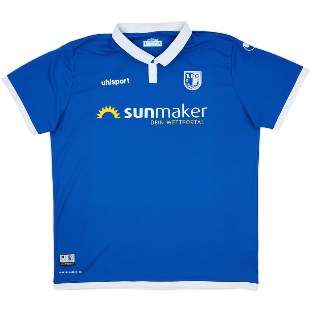 2019-20 FC Magdeburg Home Shirt - 9/10 - (4XL)