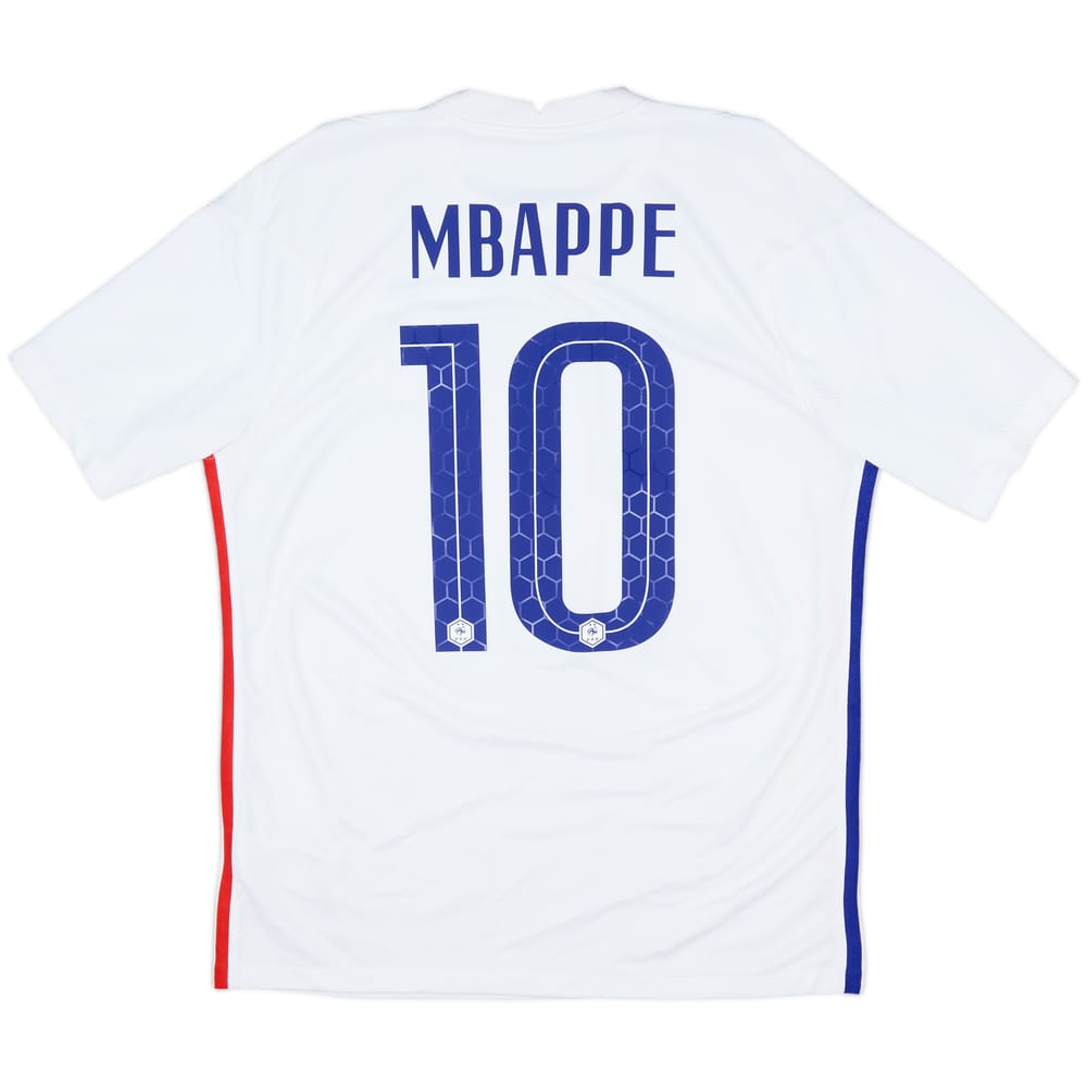 2020-21 France Away Shirt Mbappe #10 - 8/10 - (M)
