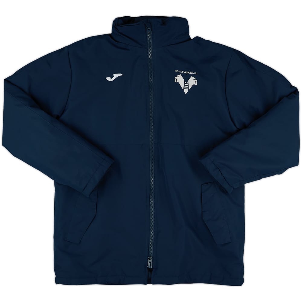 2023-24 Hellas Verona Joma Padded Bench Coat - 10/10 - (S)