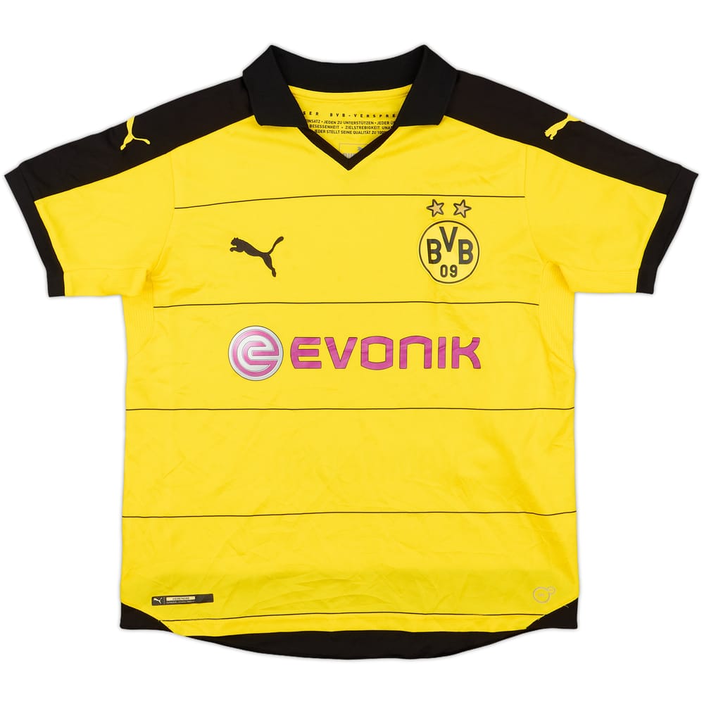 2015-16 Borussia Dortmund Home Shirt - 9/10 - (L.Boys)