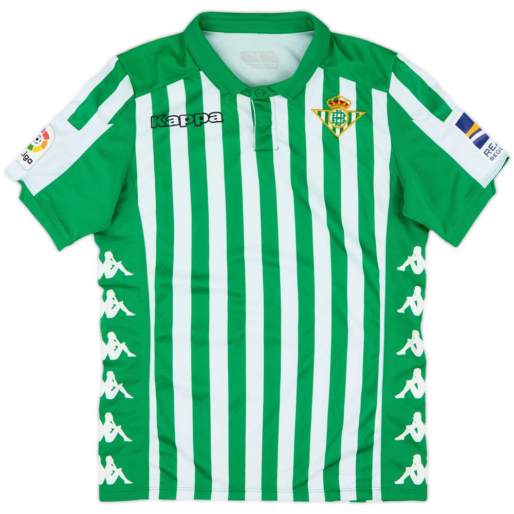 2019-20 Real Betis Home Shirt - 10/10 - (L.Boys)