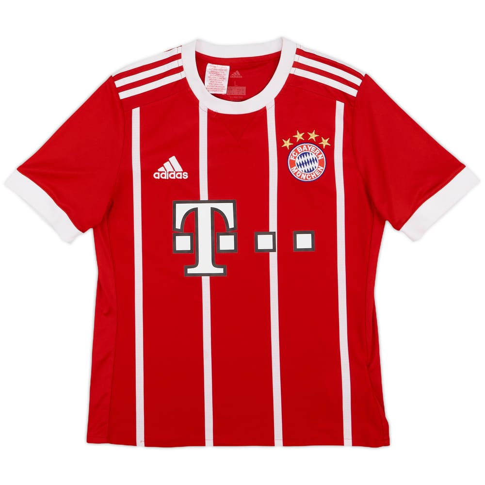 2017-18 Bayern Munich Home Shirt - 6/10 - (L.Boys)