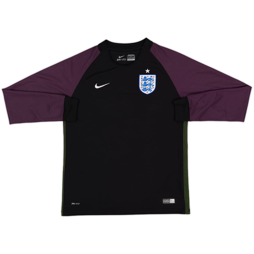 2016-18 England GK Shirt - 9/10 - (L.Boys)