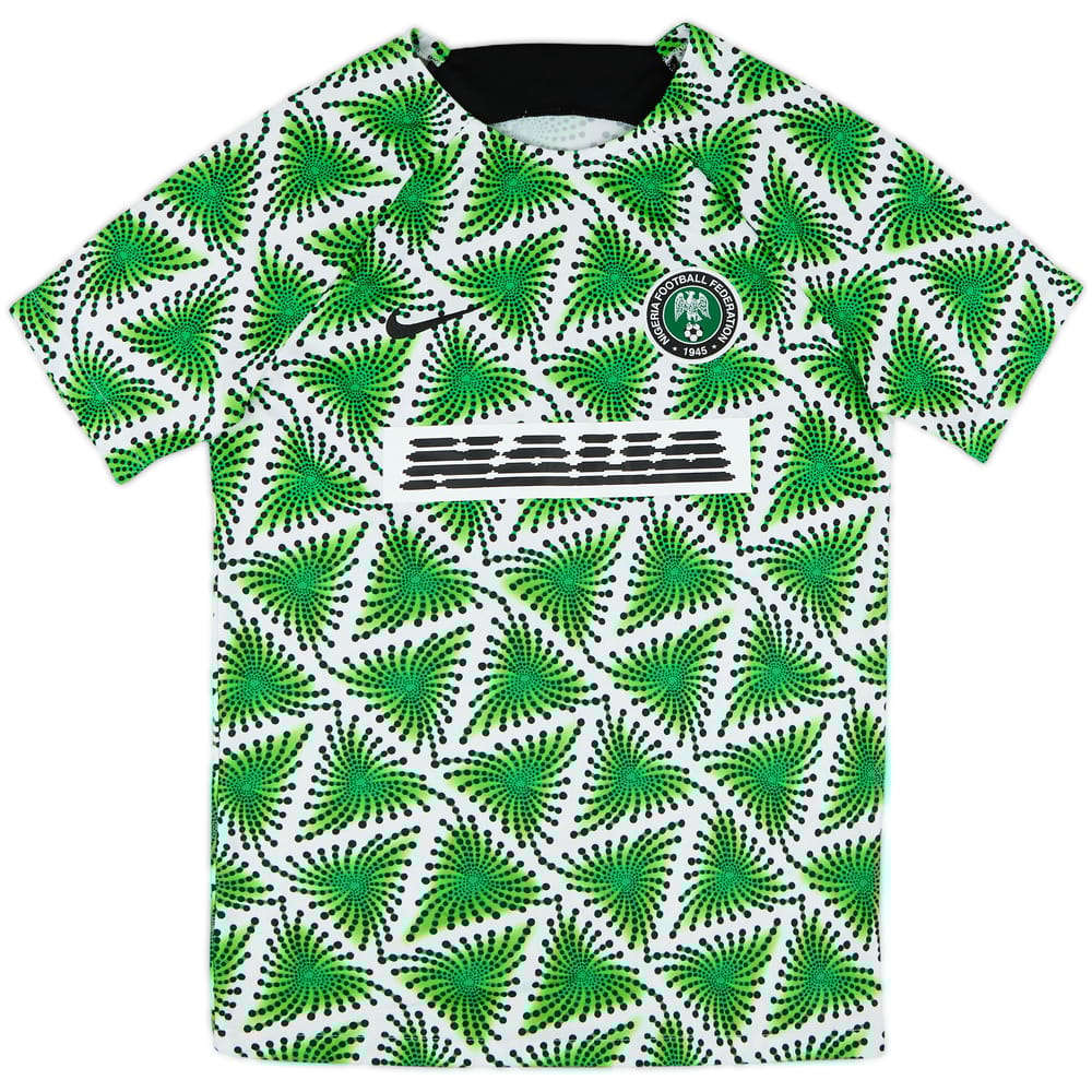 2022-23 Nigeria Nike Pre-Match Training Shirt - 10/10 - (S)