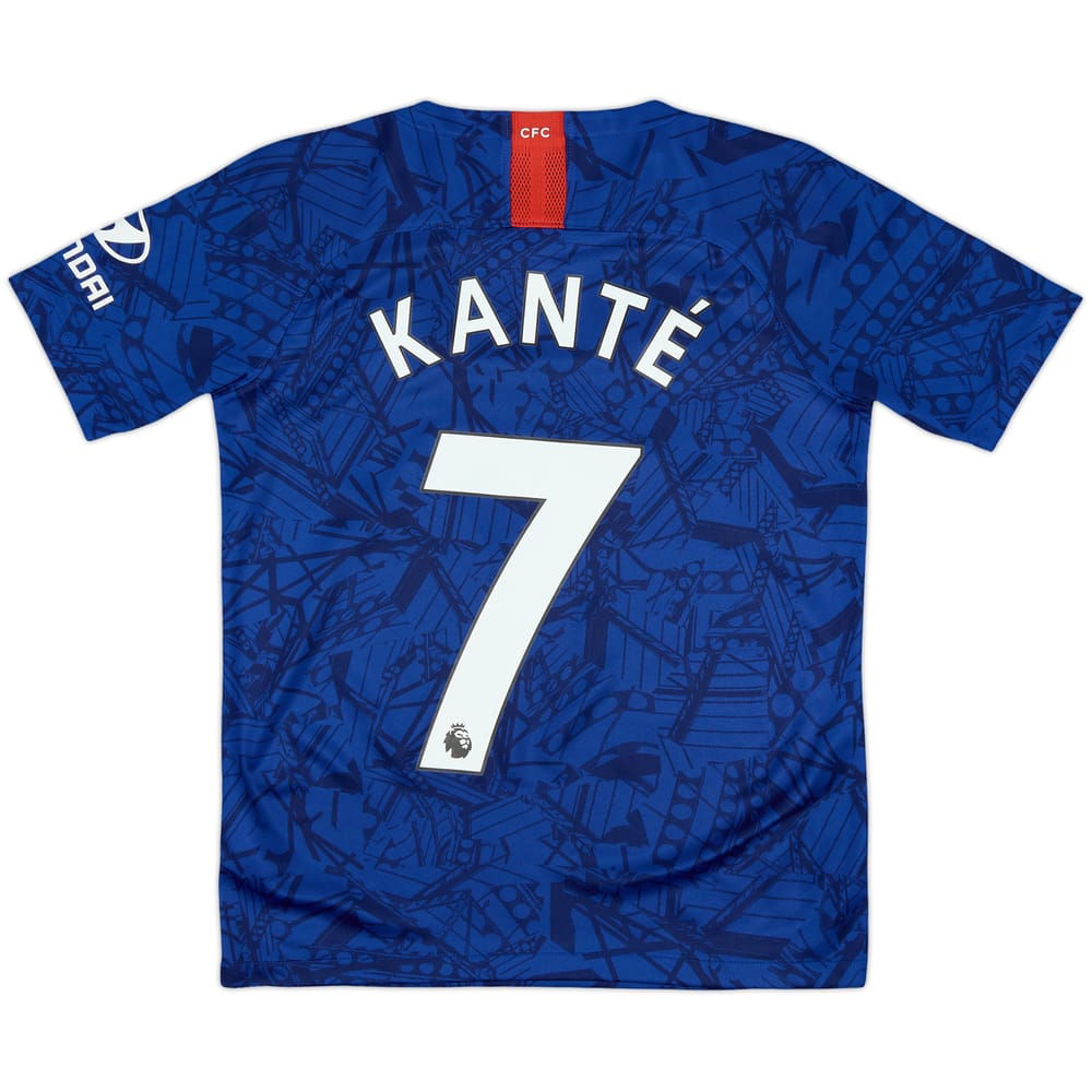 2019-20 Chelsea Home Shirt Kante #7 - 9/10 - (L.Boys)