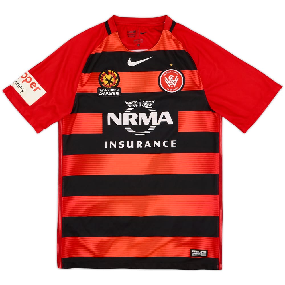 2016-17 Western Sydney Wanderers Home Shirt - 8/10 - (S)