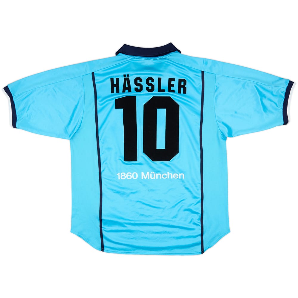 2000-01 1860 Munich Home Shirt Hassler #10 - 6/10 - (XL)