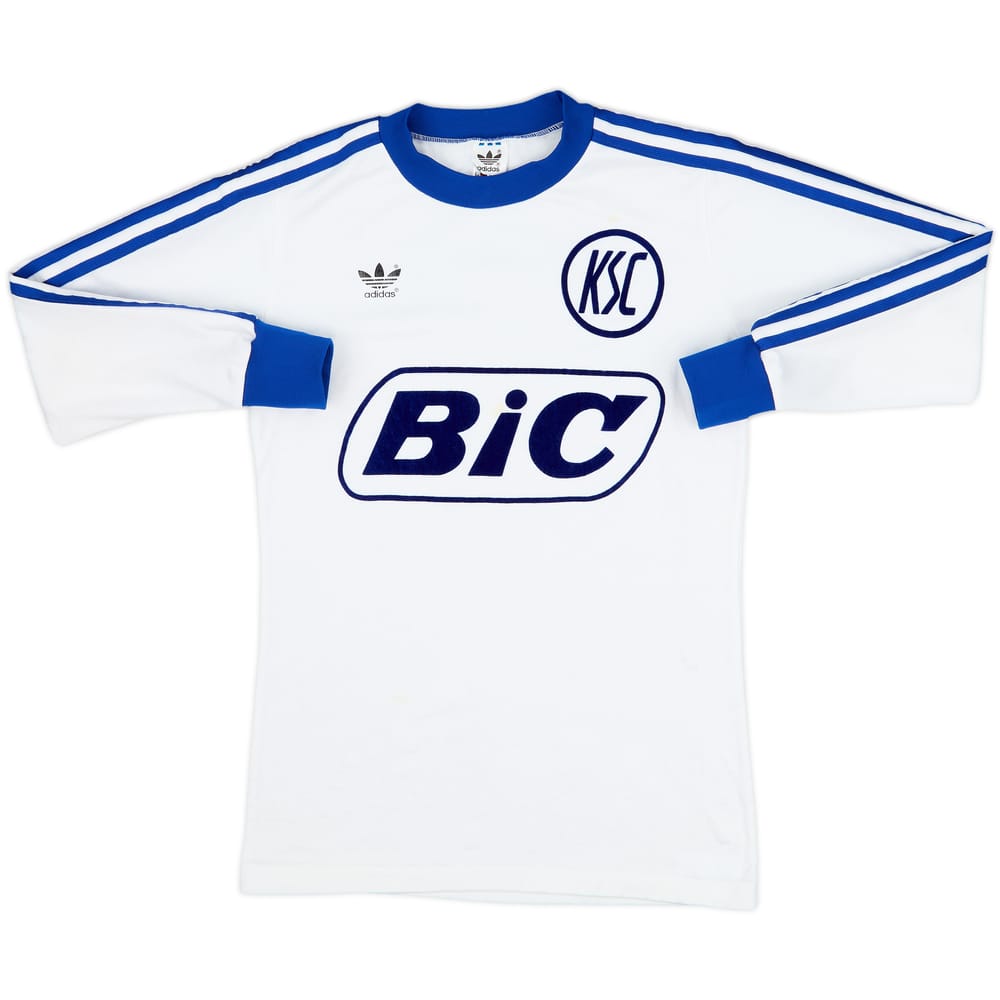 1980-81 Karlsruhe Away L/S Shirt - 8/10 - (S)
