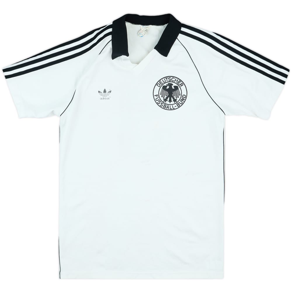 1982 West Germany World Cup Home Shirt #9 - 8/10 - (M)