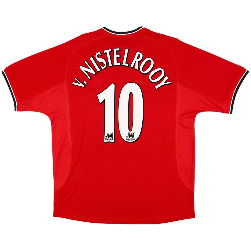 2000-02 Manchester United Home Shirt V.Nistelrooy #10 - 7/10 - (XL)