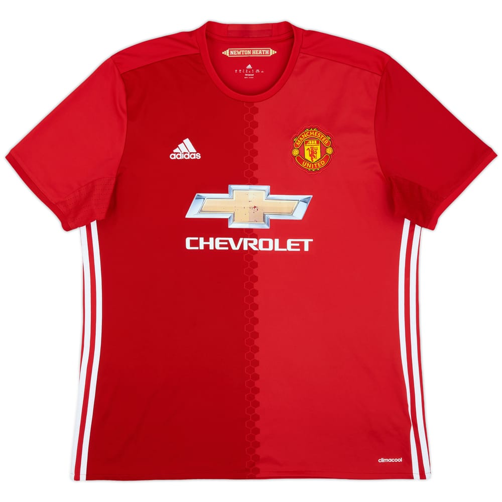 2016-17 Manchester United Home Shirt - 5/10 - (XL)