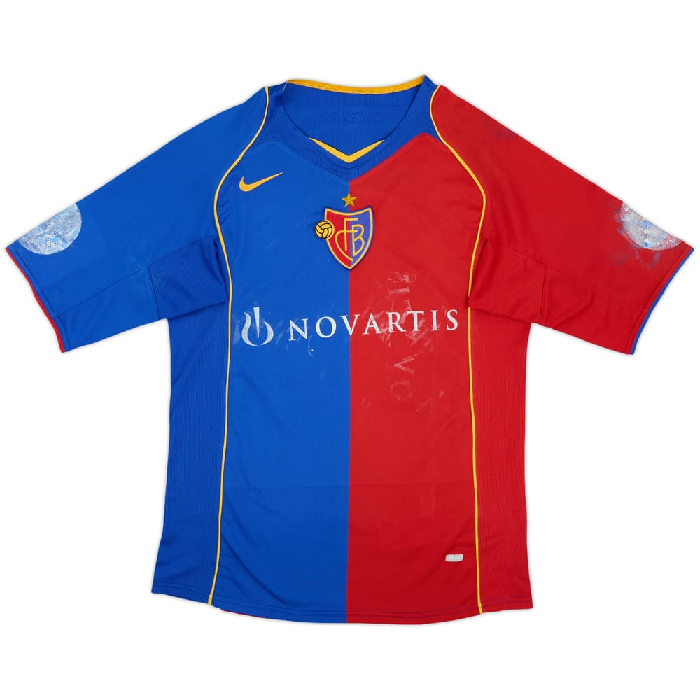 2004-05 FC Basel Home Shirt - 4/10 - (S)