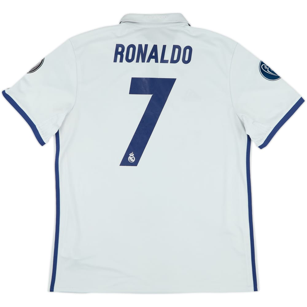 2016-17 Real Madrid Home Shirt Ronaldo #7 - 4/10 - (L)