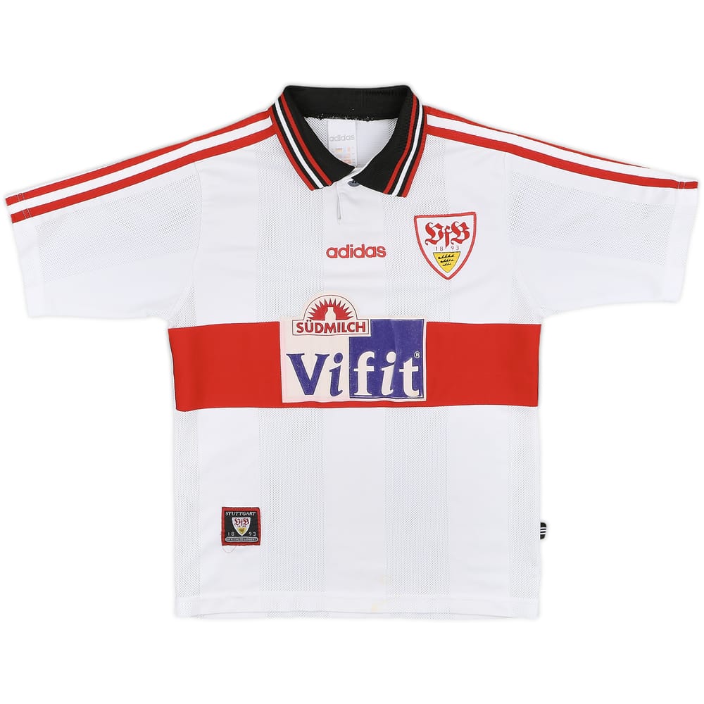 1996-97 Stuttgart Home Shirt - 8/10 - (L.Boys)