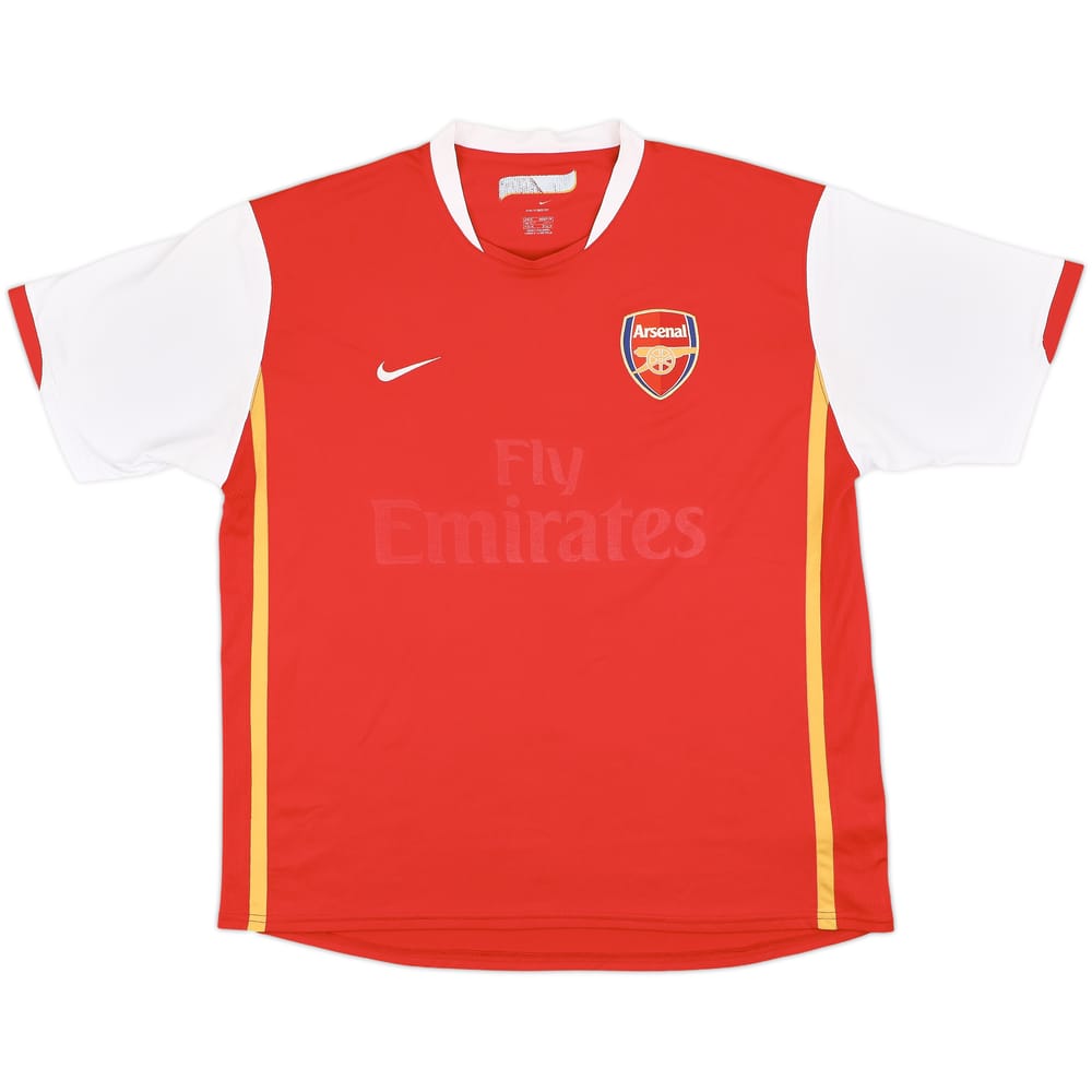 2006-08 Arsenal Home Shirt - 4/10 - (XL)