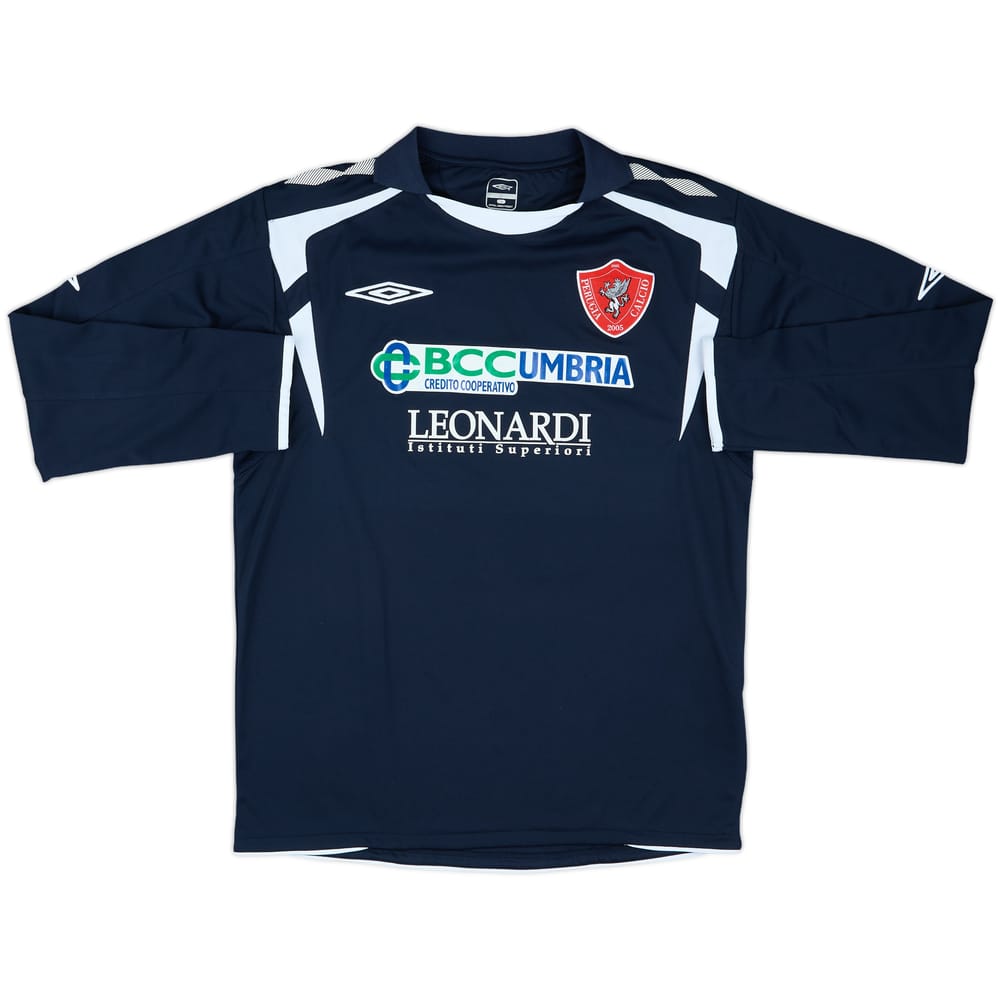 2008-09 Perugia Match Issue Third L/S Shirt #11