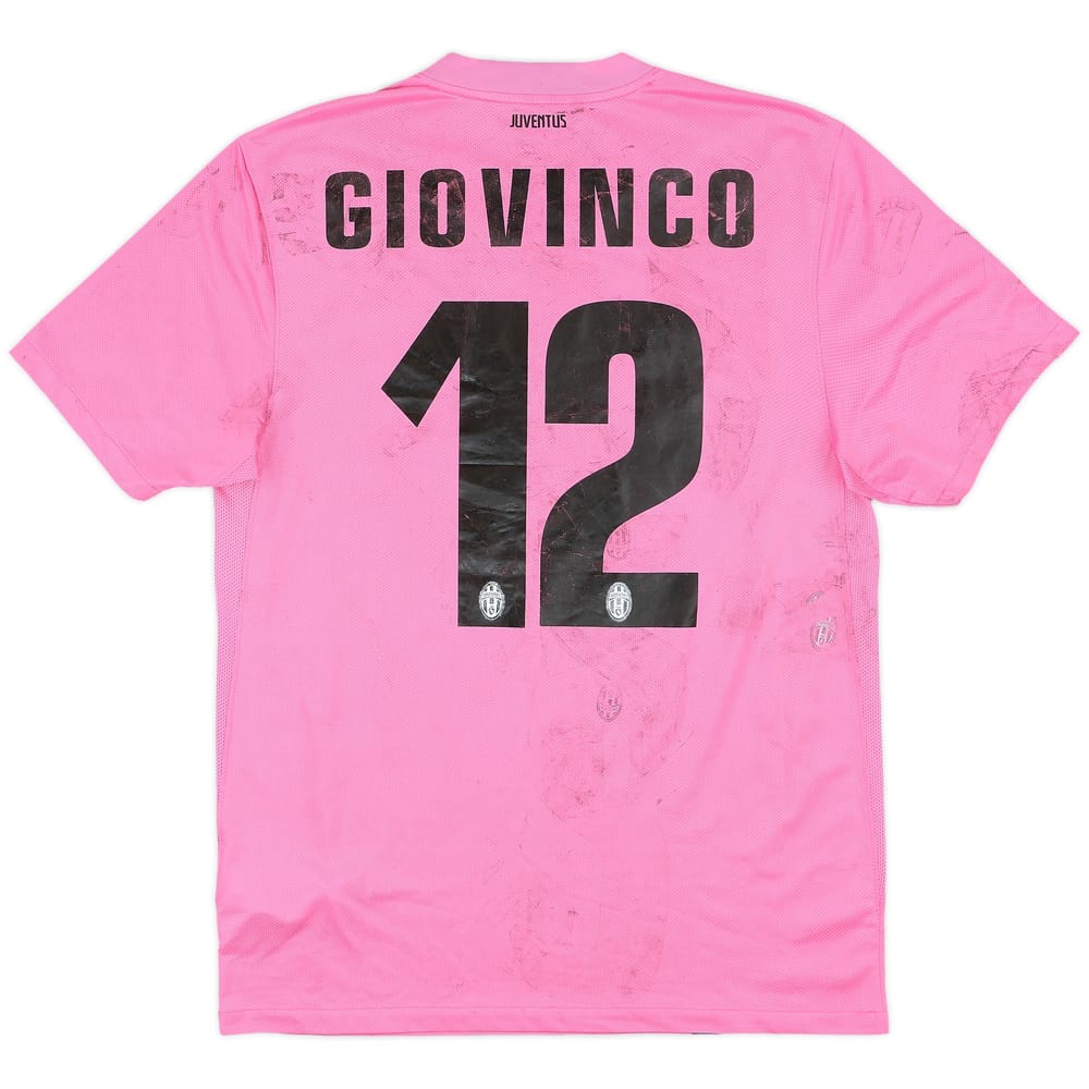 2012-13 Juventus Third Shirt Giovinco #12 - 4/10 - (M)