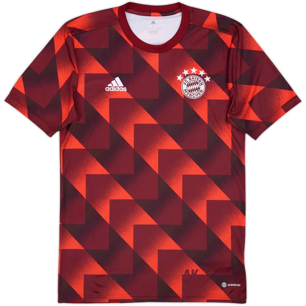 2022-23 Bayern Munich Staff Issue Handball adidas Training Shirt AK - 10/10 - (S)