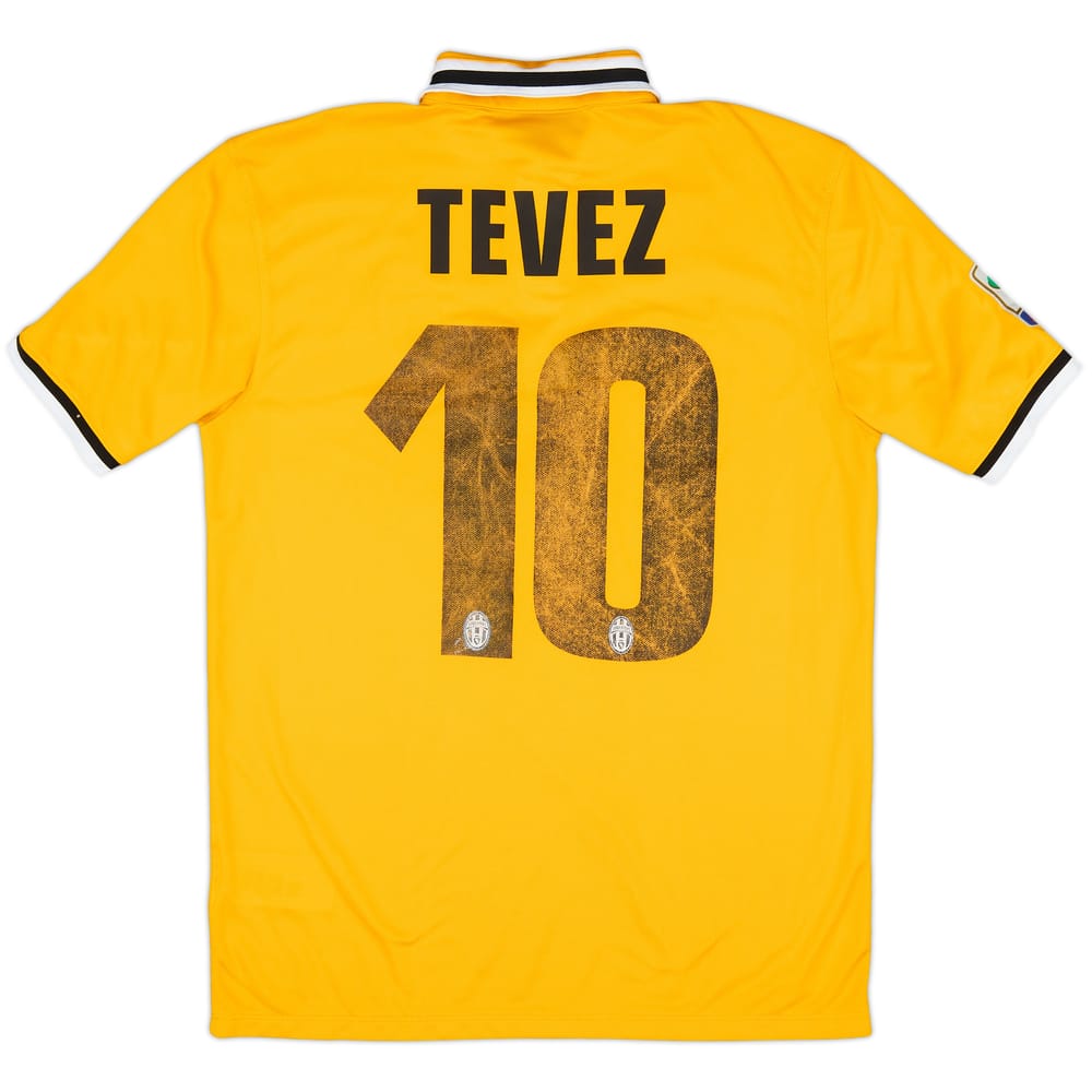 2013-14 Juventus Away Shirt Tevez #10 - 4/10 - (M)