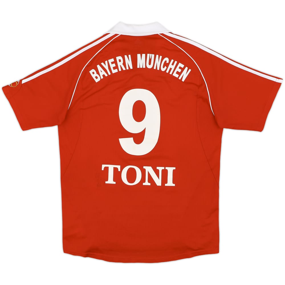 2006-07 Bayern Munich Home Shirt Toni #9 - 8/10 - (S)
