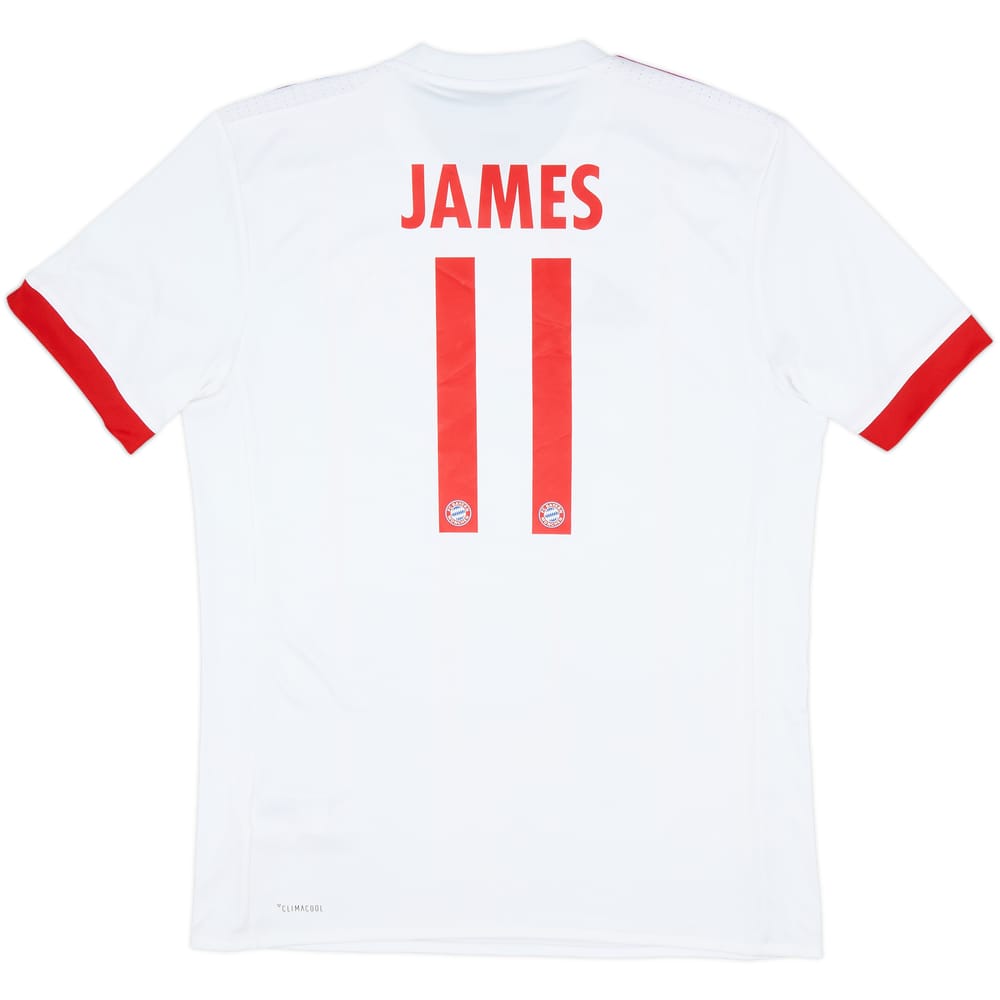 2017-18 Bayern Munich European Third Shirt James #11 - 7/10 - (M)