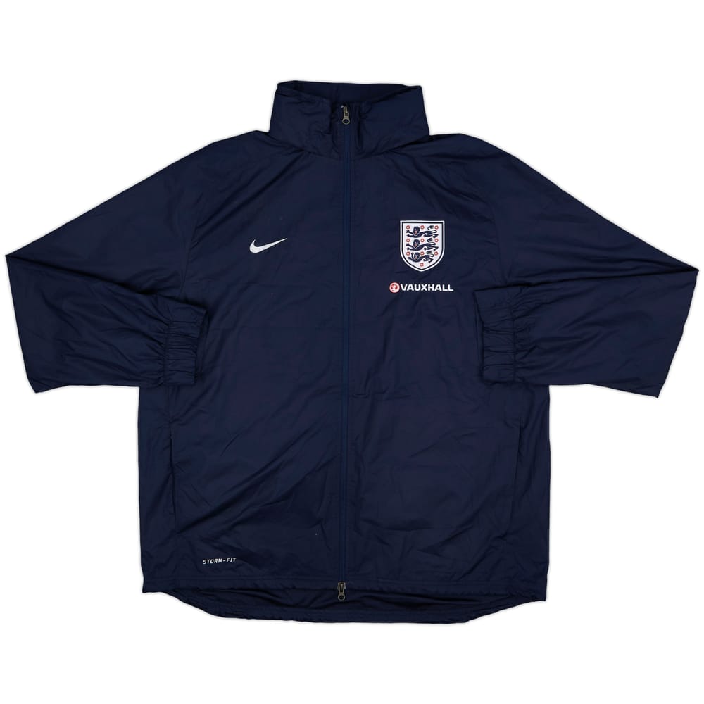 2013-14 England Nike Hooded Rain Jacket - 9/10 - (XL)
