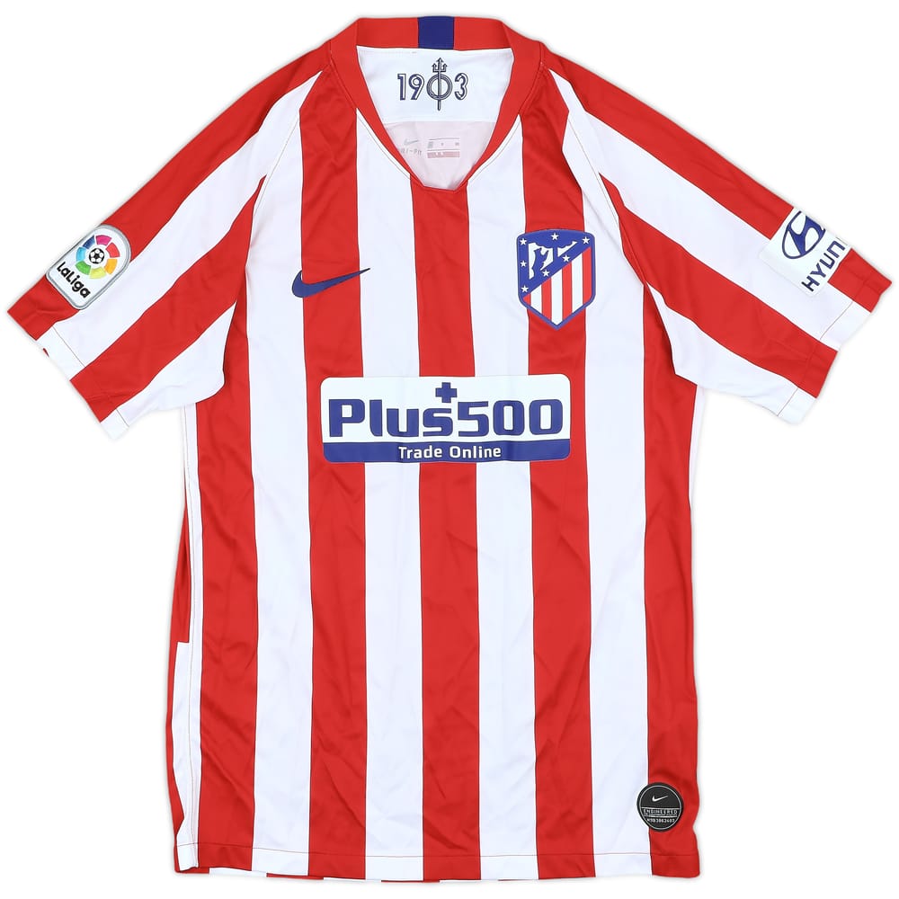 2019-20 Atletico Madrid Home Shirt - 9/10 - (S)