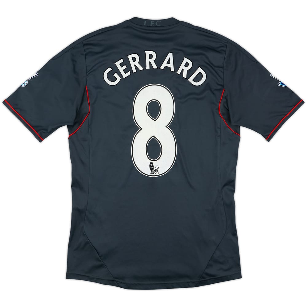 2011-12 Liverpool Away Shirt Gerrard #8 - 5/10 - (S)