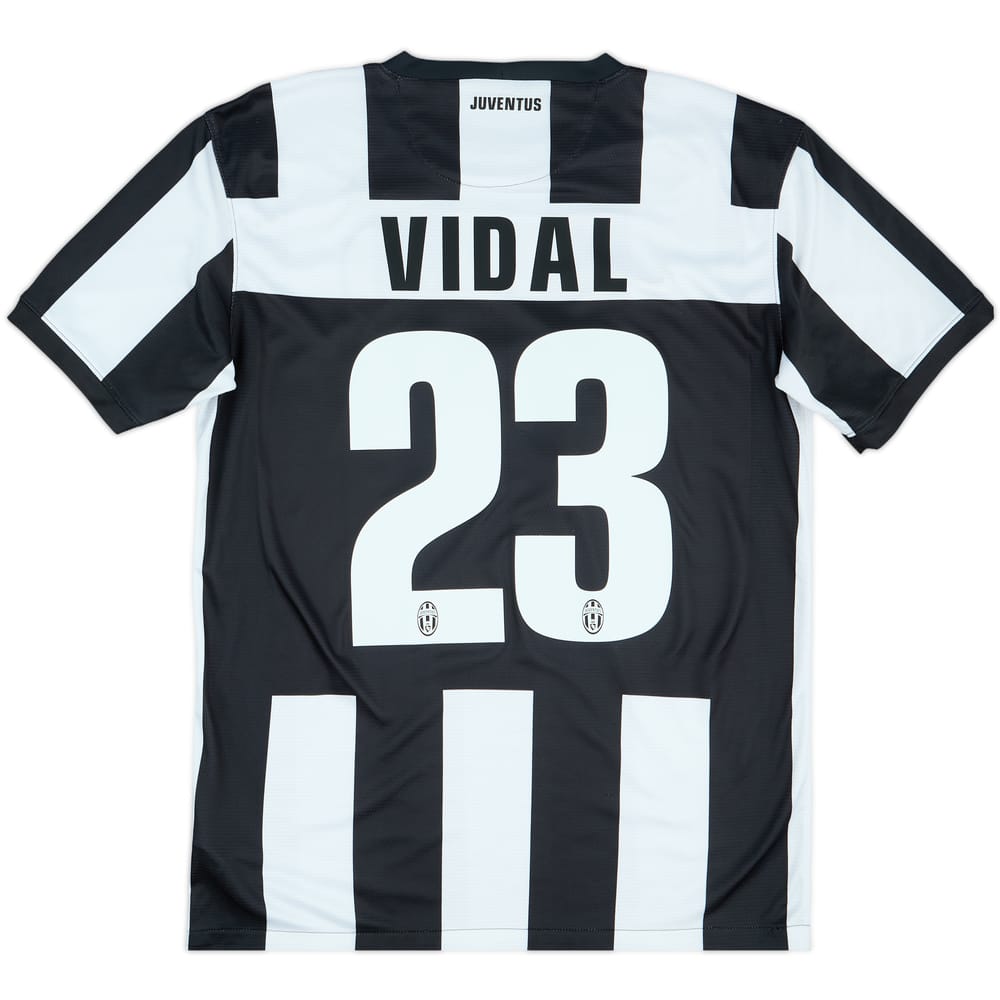 2012-13 Juventus Home Shirt Vidal #23 - 9/10 - (M)