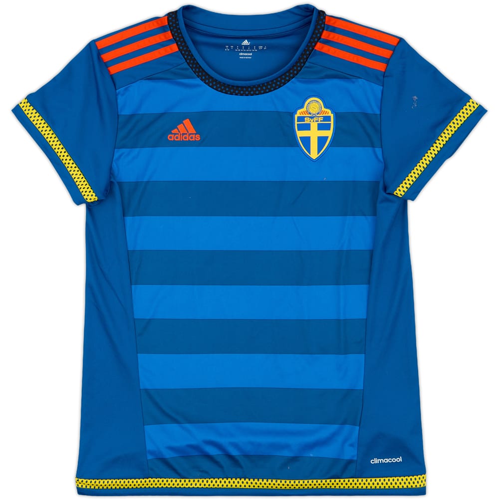2015 Sweden Away Shirt - 9/10 - (Women's S)