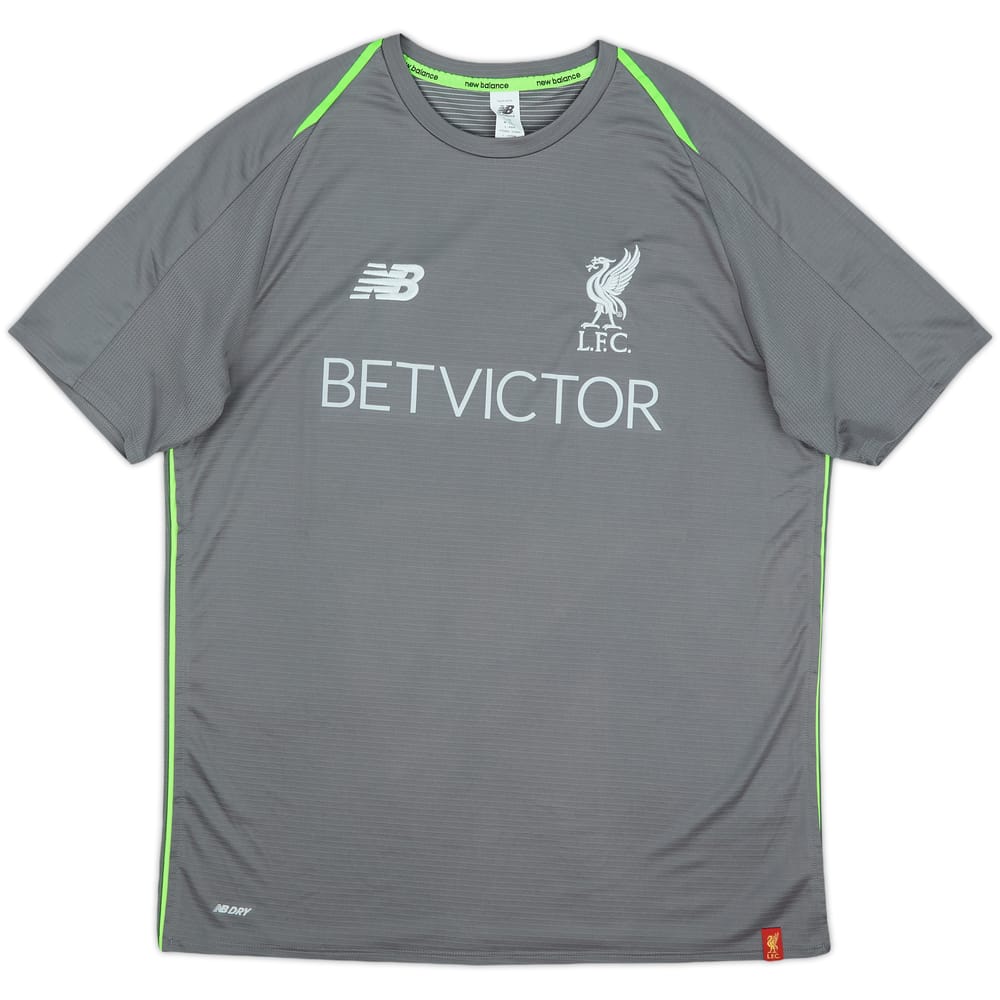 2018-19 Liverpool New Balance Training Shirt - 8/10 - (M)