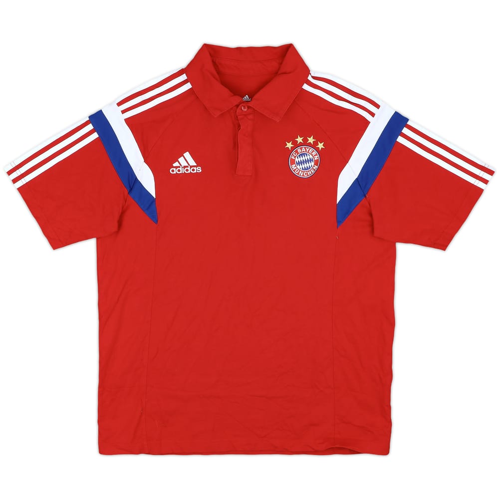 2014-15 Bayern Munich adidas Polo Shirt - 8/10 - (L)