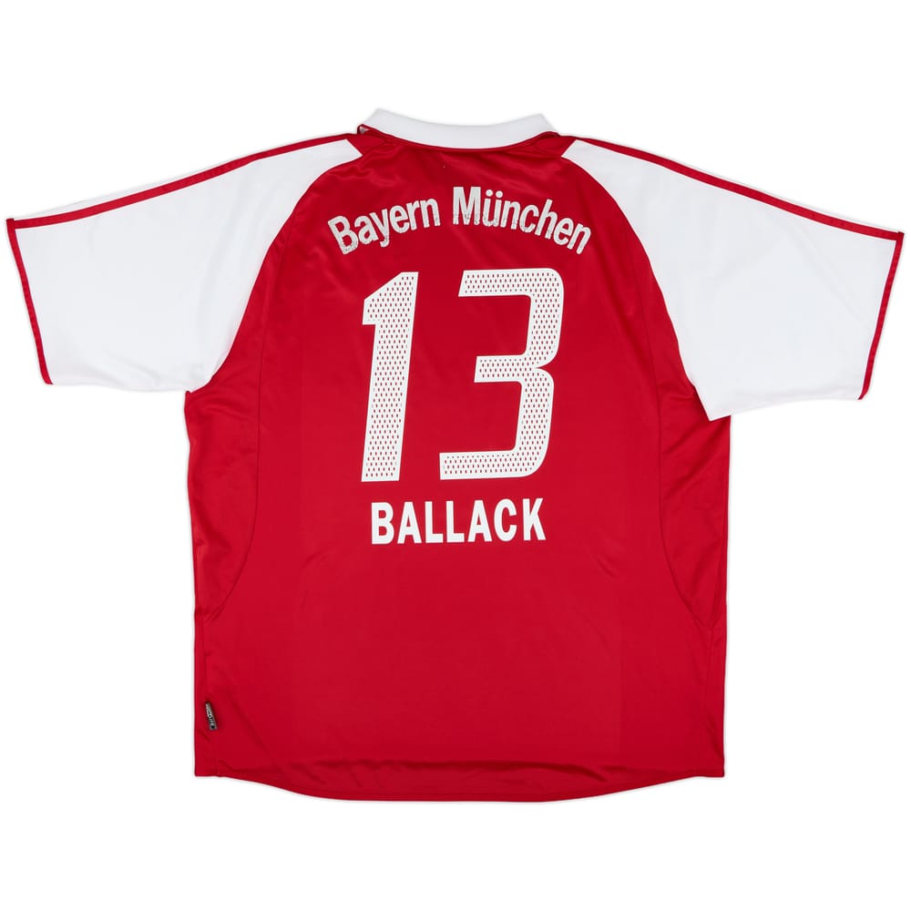 2003-04 Bayern Munich Home Shirt Ballack #13 - 6/10 - (XXL)